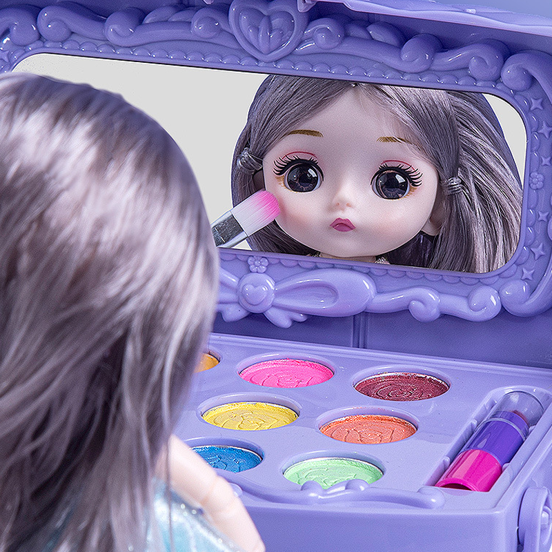 Princess Glamour – Kids Makeup Play Set | Safe & Fun Pretend Play Kit