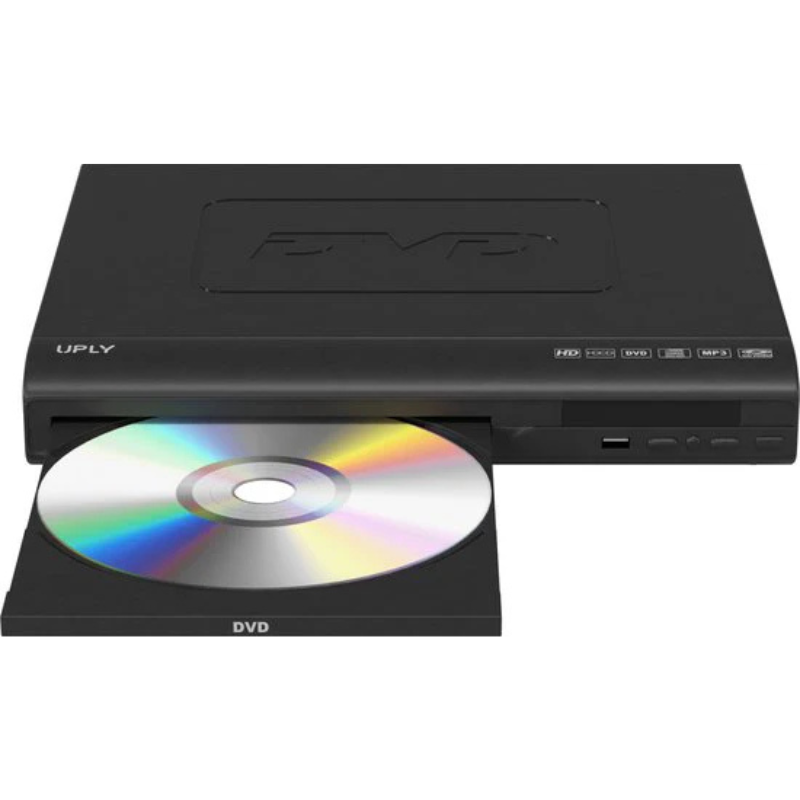 CineView – Compact DVD Player with HDMI Output & Region-Free Playback