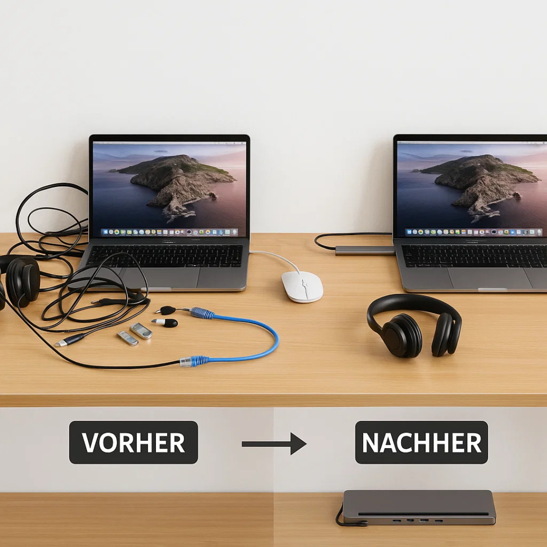 LapStation Pro – 11-in-1 USB-C Laptop Docking Station with HDMI, Ethernet & SD Card Ports