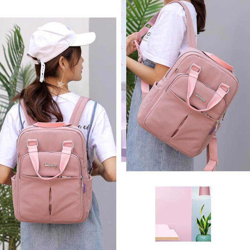 Waterproof Multifunction Backpack – Durable Travel, Work & School Bag with USB Charging Port