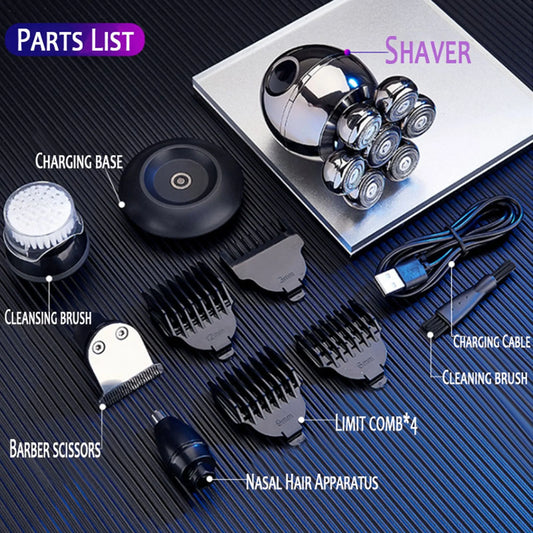 FlexiShave Pro – 7D Electric Razor for Smooth & Irritation-Free Shaving