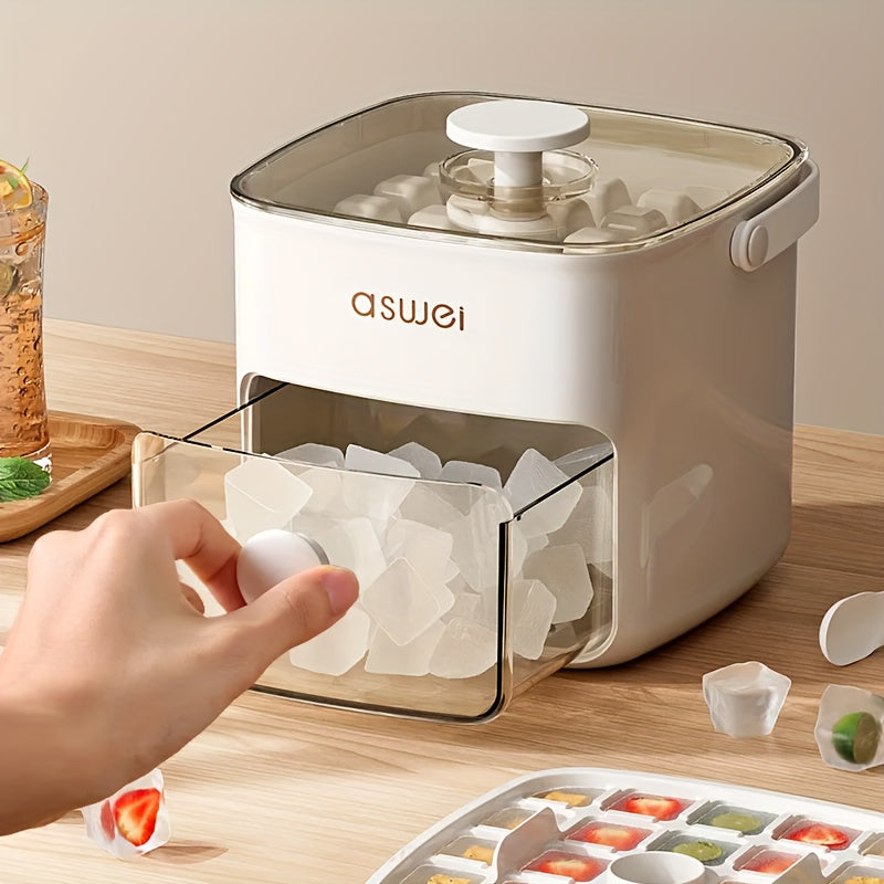 FrostMate Compact Ice Maker – Countertop Ice Machine for Quick Ice Cubes at Home