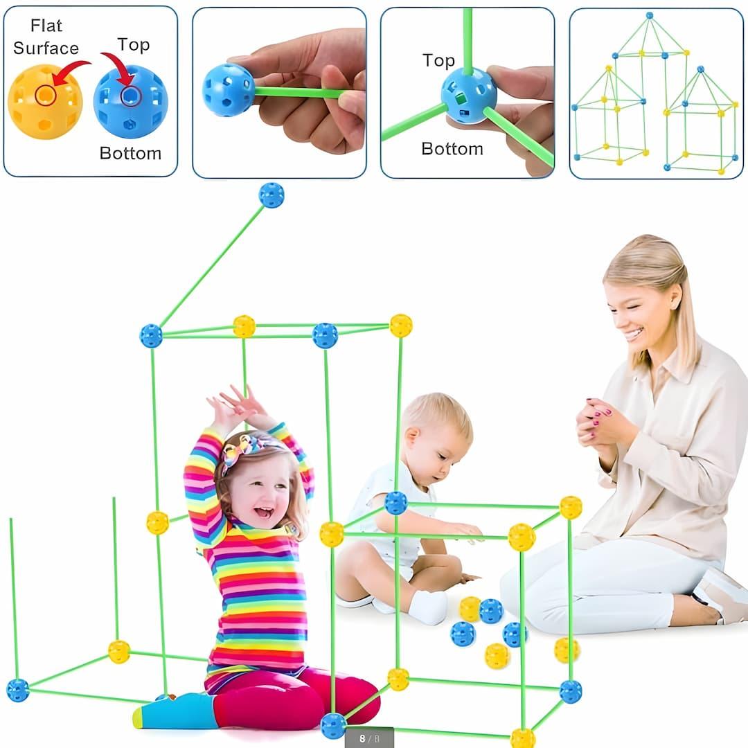 Magical Kids Fort – Imaginative Play Castle Tent for Indoor Adventures
