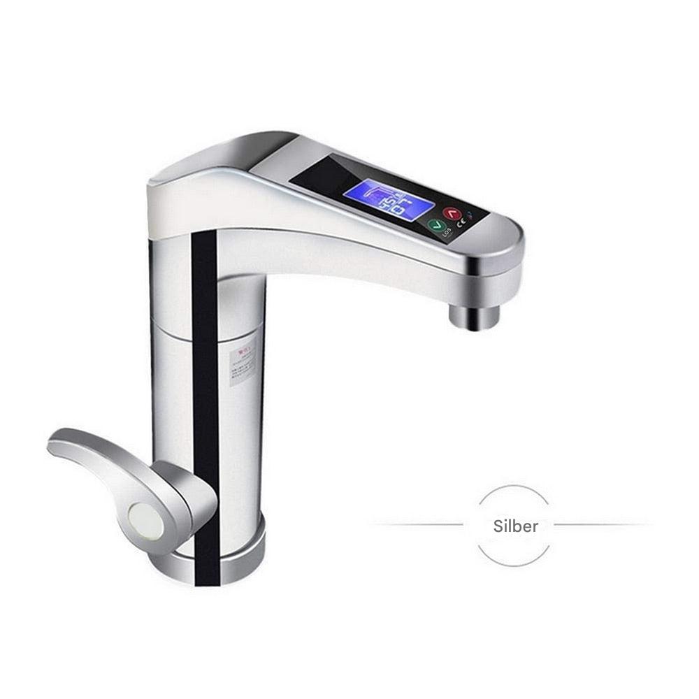 Electric Instant Hot Water Tap with Built-In Heater & LED Temperature Display – Kitchen & Bathroom
