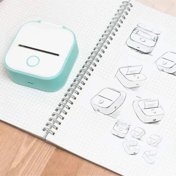 PixiPrint – Inkless Mini Portable Bluetooth Printer for Photos, Notes & Documents
