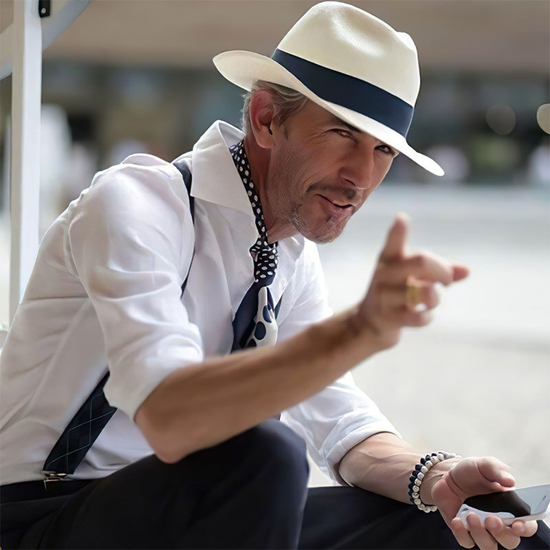 PanamaLux – Handcrafted Panama Hat with UPF 50+ Sun Protection