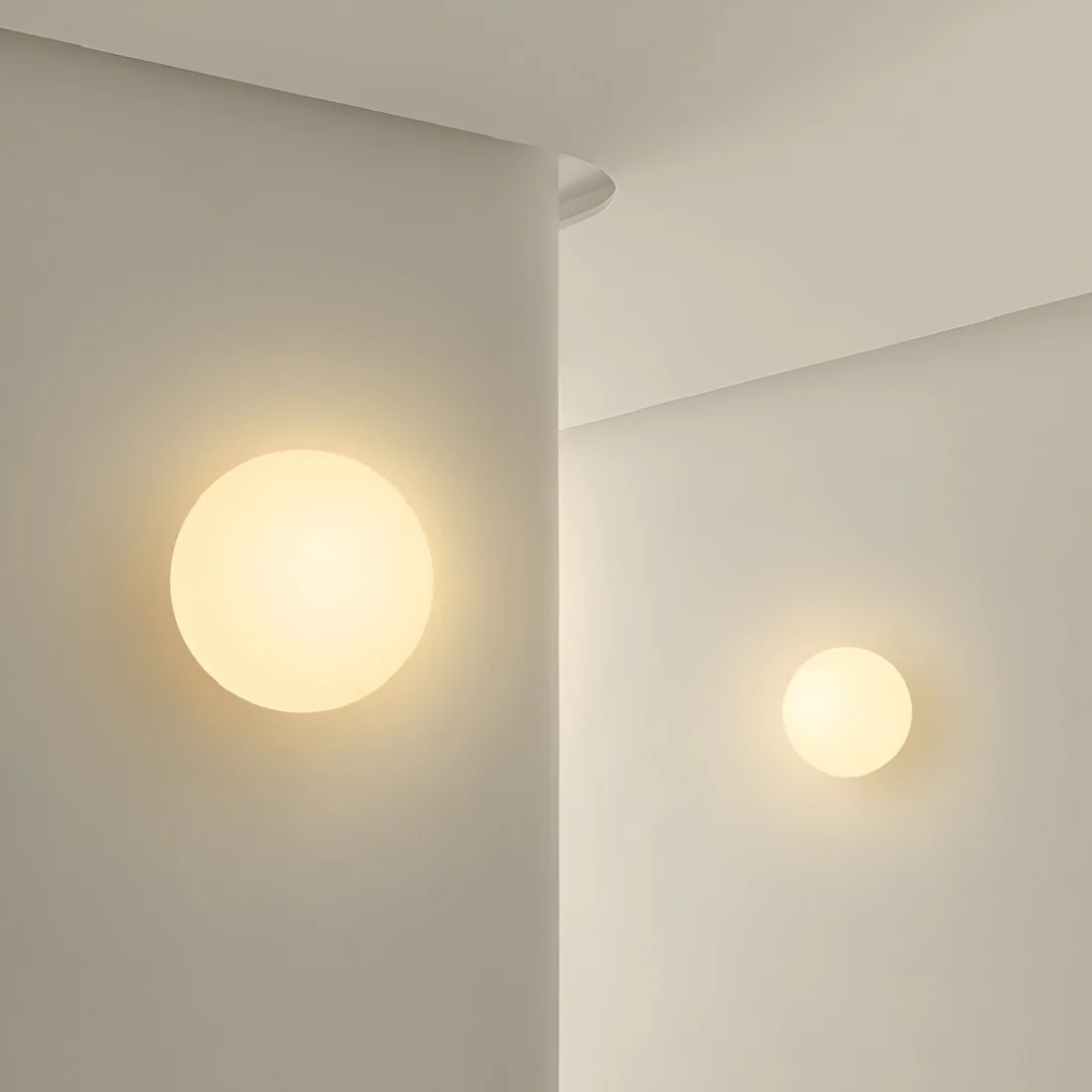 Pietas – Elegant Glass Wall Light for Modern Interiors