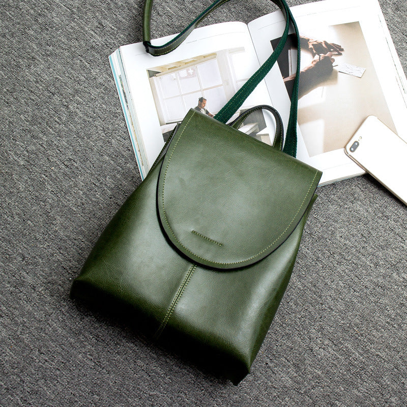 LuxeLeather – Trendy Leather Backpack for Women | Stylish, Versatile & Sustainable Design