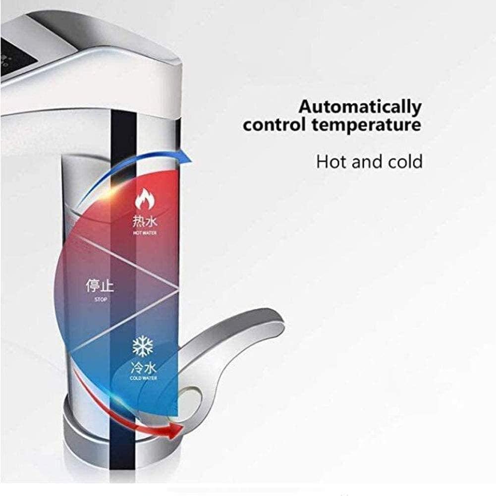 Electric Instant Hot Water Tap with Built-In Heater & LED Temperature Display – Kitchen & Bathroom