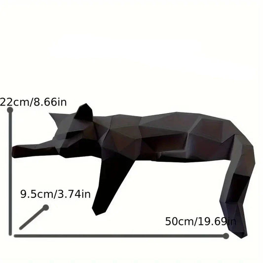 GeoCat – Abstract Cat Sculpture Modern & Elegant Home Décor
