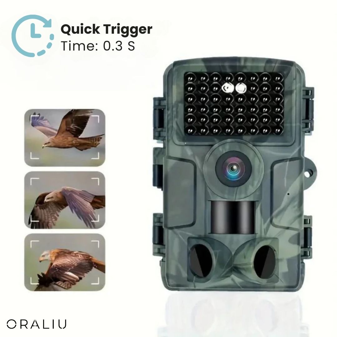 4K Ultra HD Wildlife Camera – 60MP with App Control