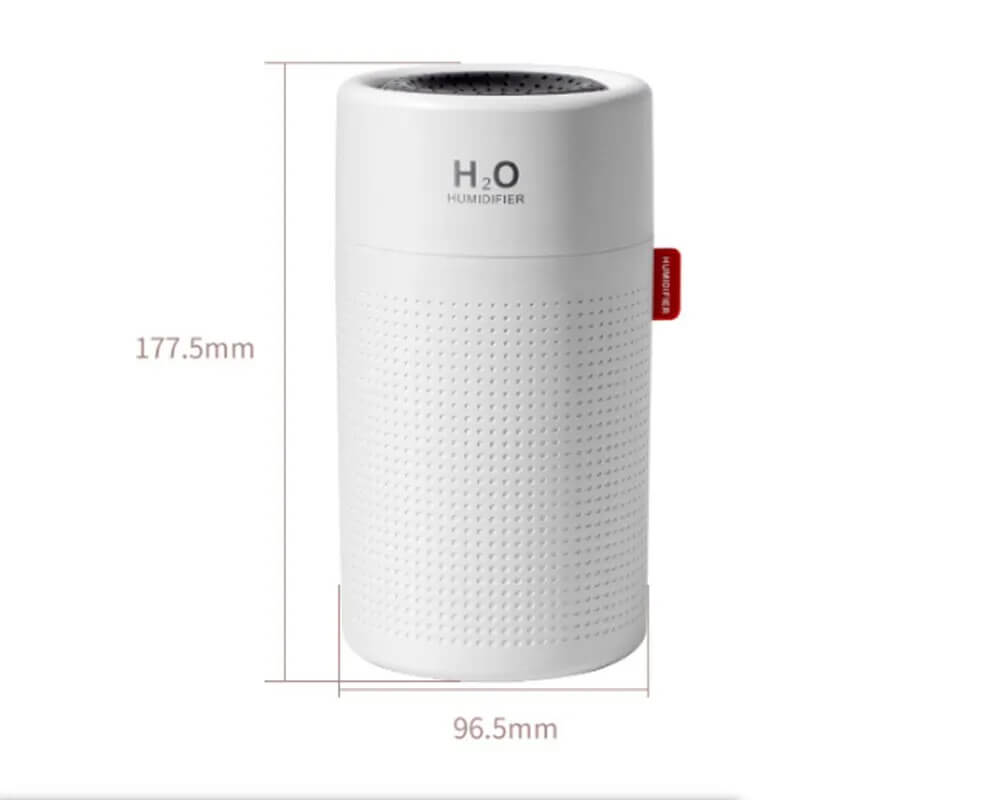 Portable Rechargeable Humidifier – Compact Wireless Air Moisturiser for Home, Office & Travel