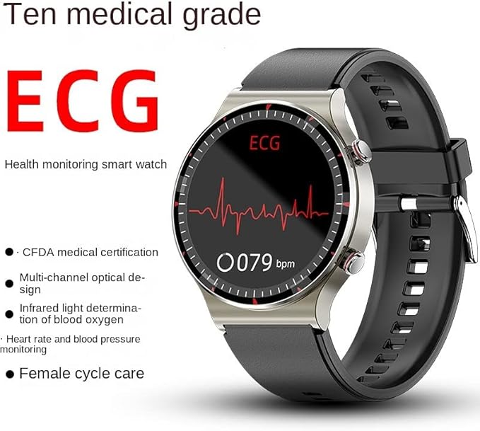 CardioSense – Medical ECG Smartwatch with Osram Sensor & 24/7 Health Monitoring