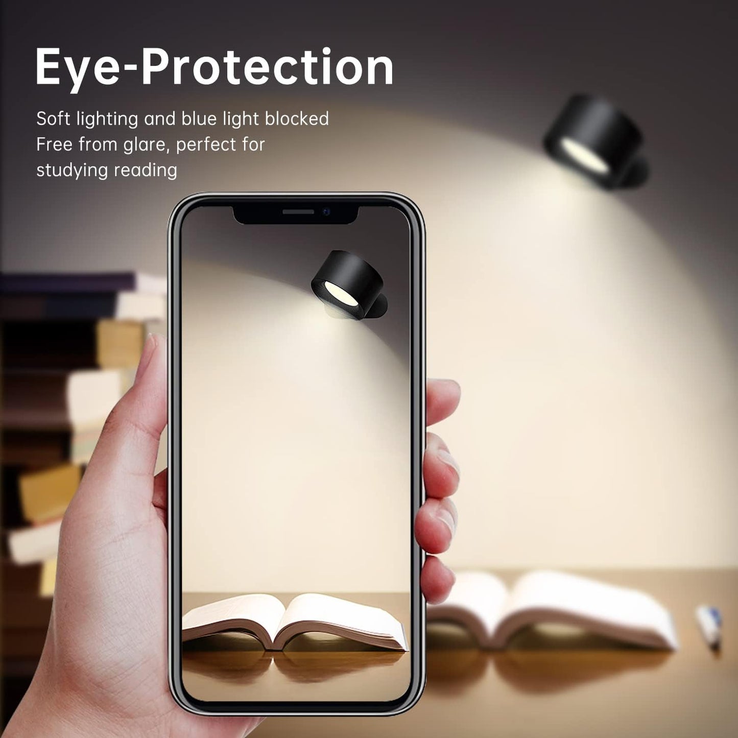 FlexiLamp – Wireless Rechargeable 360° LED Wall Light for Indoors & Outdoors