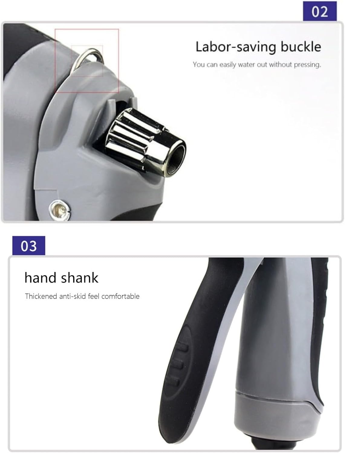 AquaBlitz High-Pressure Spray Gun – Universal Hose Attachment for Powerful Cleaning