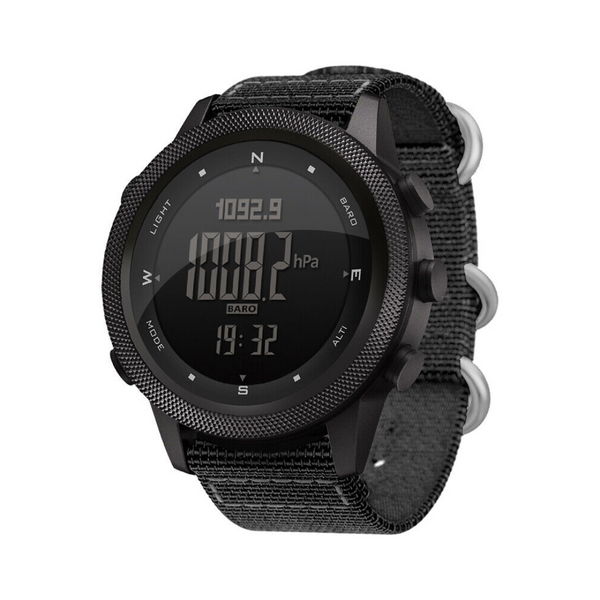 Outdoor Sports Watch – Waterproof 50M, Barometer, Altimeter & Compass