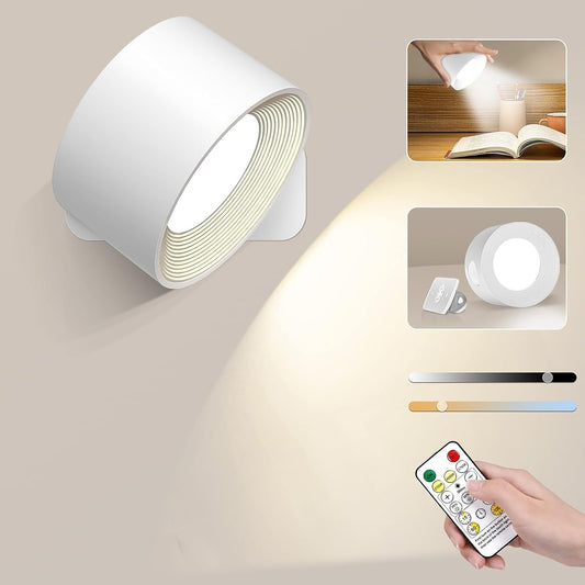 Eternity Glow – Wireless LED Wall Light with Remote Control & Timer