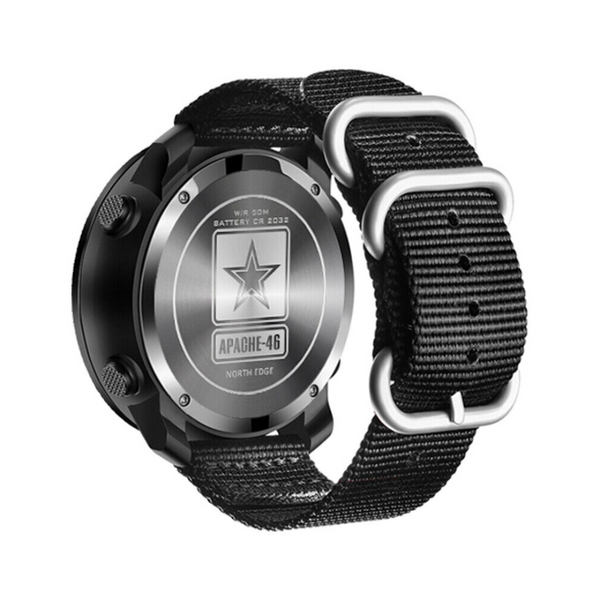 Outdoor Sports Watch – Waterproof 50M, Barometer, Altimeter & Compass
