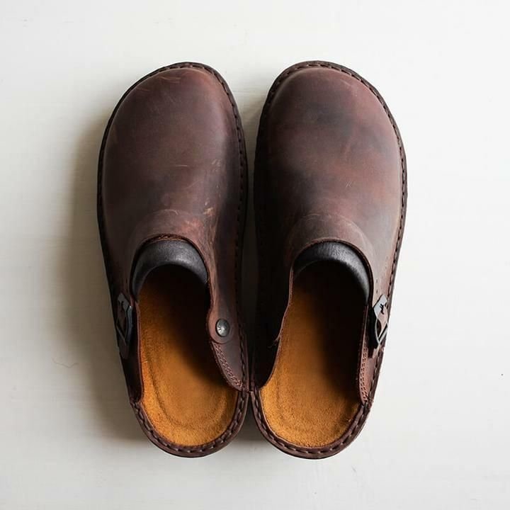 Berken | Slippers - Leather slippers for men