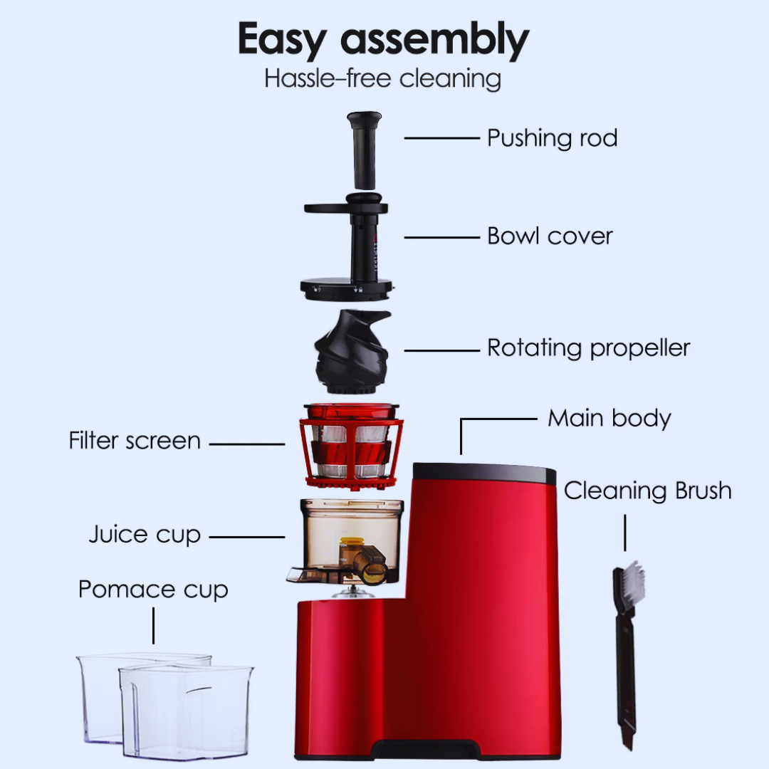 Cold Press Slow Juicer – Enjoy Smooth, Pulp-Free Fresh Juice