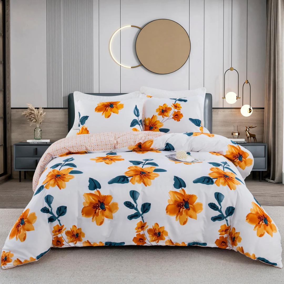 Tova – Luxury Modern Duvet Cover Set with Pillowcases