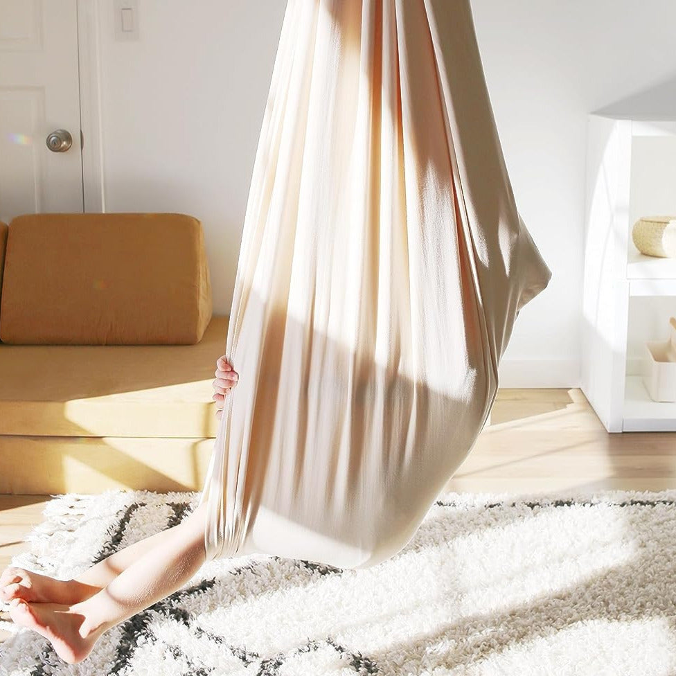 CalmGlide Sensory Swing for Kids – Indoor Therapy Hammock for Calm, Focus & Confidence