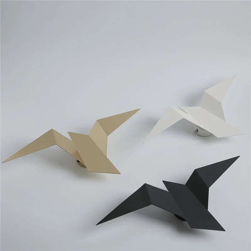Nordic LED Bird Wall Lamp | Modern Wall Lighting for Bedroom, Staircase & Home Decor