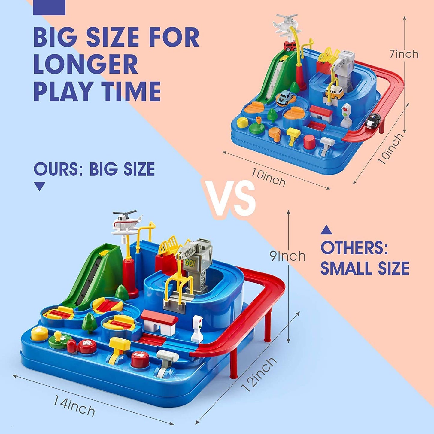 Car Adventure – City Driving Brain-Training Toy for Kids | Educational Playset with 8 Challenges