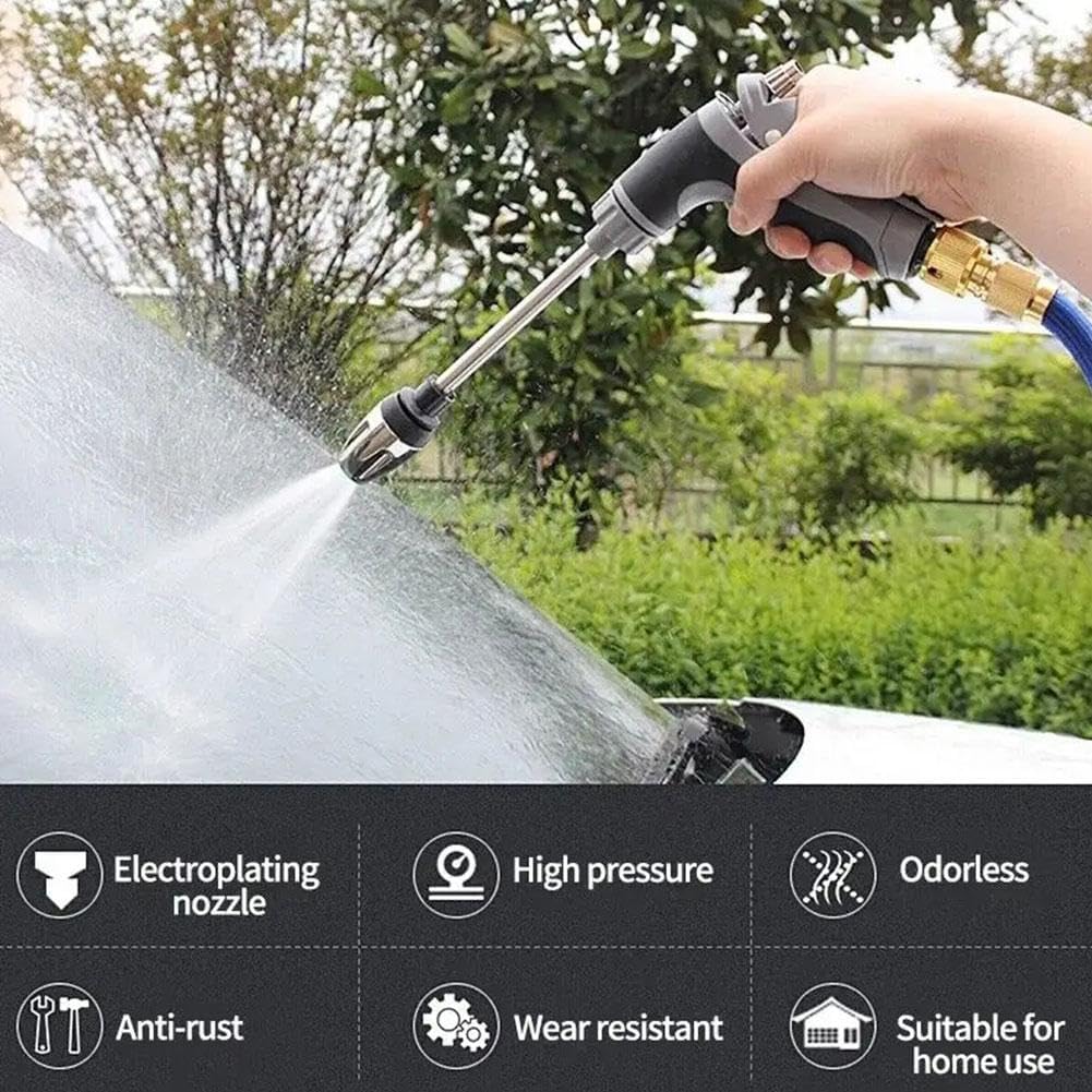 AquaBlitz High-Pressure Spray Gun – Universal Hose Attachment for Powerful Cleaning