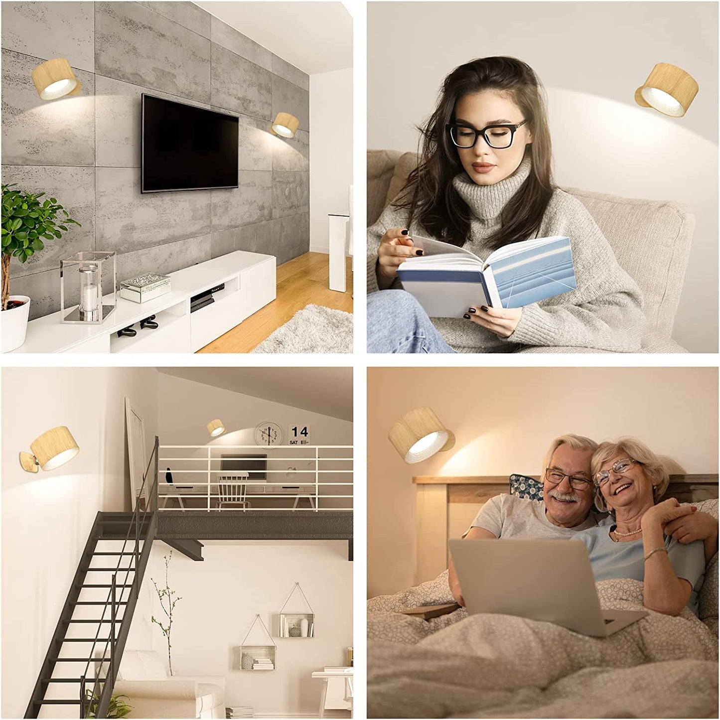 Eternity Glow – Wireless LED Wall Light with Remote Control & Timer
