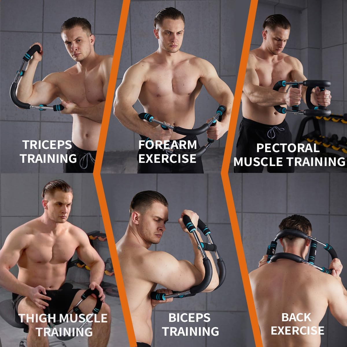 Twister Arm Exerciser – Adjustable Spring Workout Bar for Upper Body Strength Training