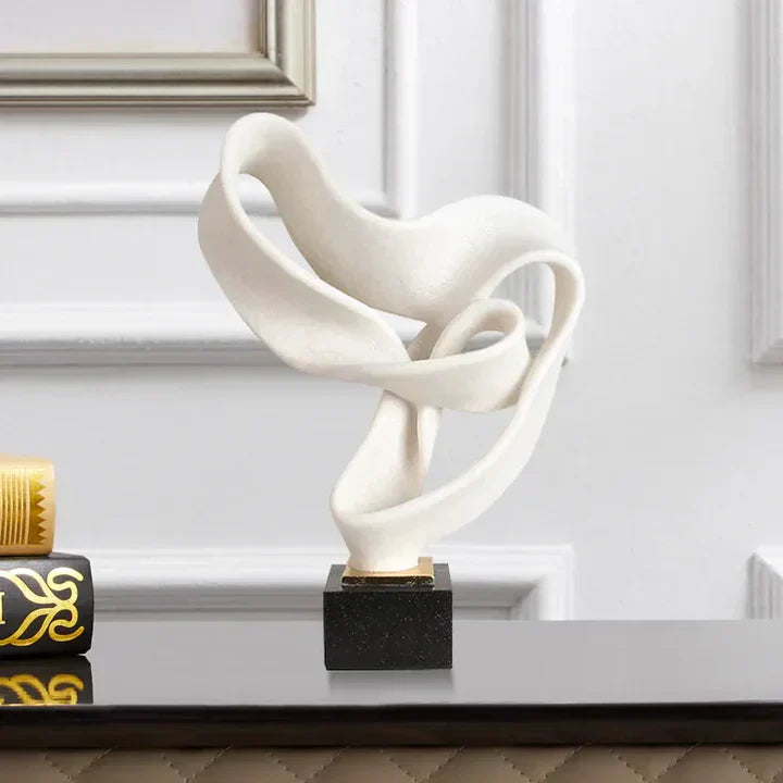Vida Decorative Resin Sculpture – Modern Artistic Statement Piece for Home or Office