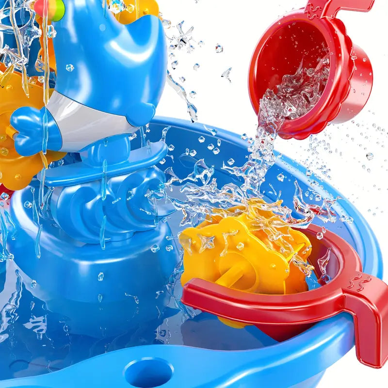 3-Layer Sand and Water Table | Fun & Educational Playset for Kids Ages 1–5