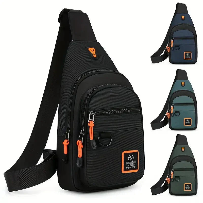 UrbanTrail – Durable Men’s Shoulder Bag | Waterproof Crossbody Travel & Everyday Bag