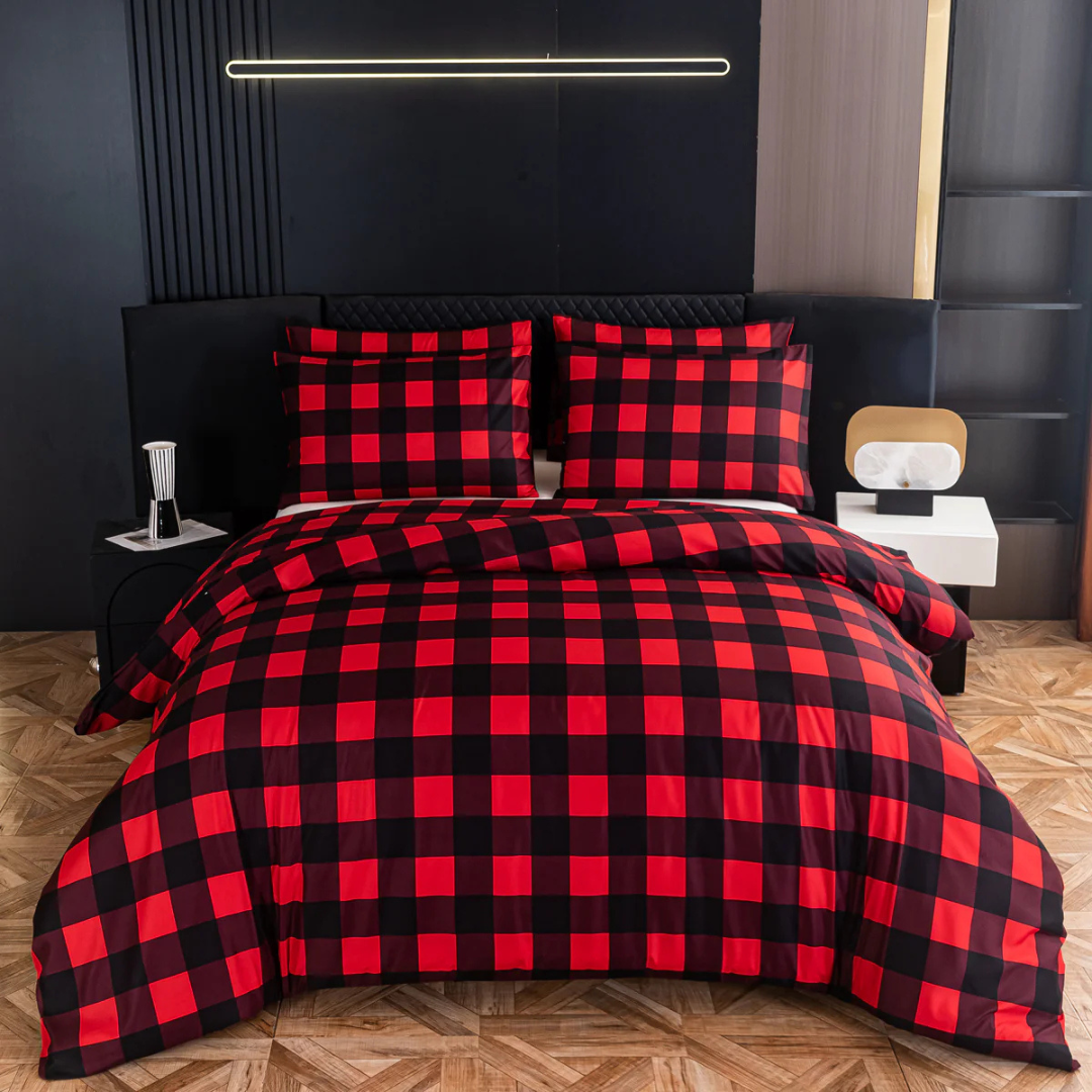Tova – Luxury Modern Duvet Cover Set with Pillowcases