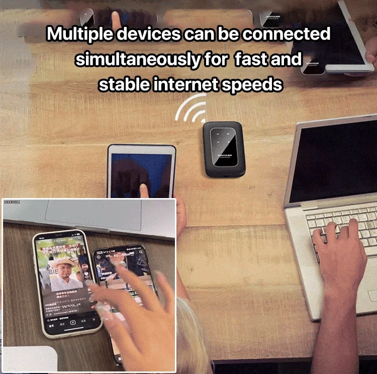 Portable 5G WiFi Router – High-Speed Mobile Wireless Internet Hotspot