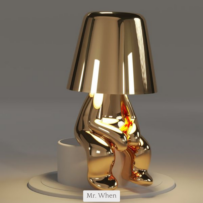 5 Brothers Wireless Table Lamp – Rechargeable LED Designer Lamp with Dimmable Light (Warm White)