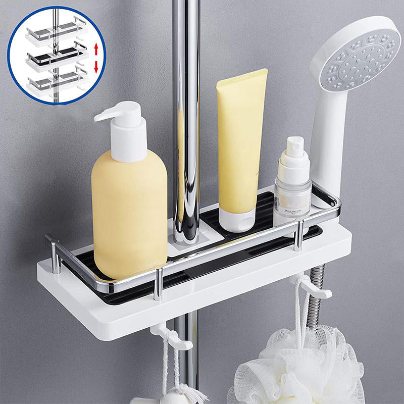 BathBuddy | No-Drill Shower Shelf – Space-Saving Bathroom Storage