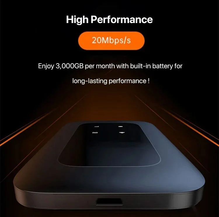 Portable 5G WiFi Router – High-Speed Mobile Wireless Internet Hotspot