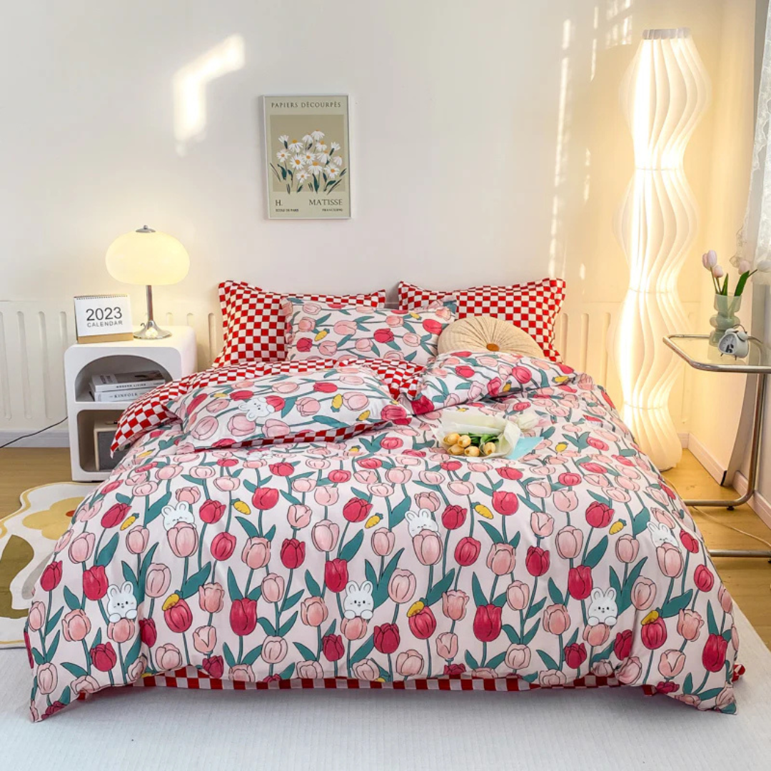 Tova – Luxury Modern Duvet Cover Set with Pillowcases