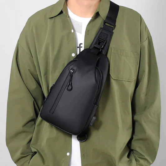 Waterproof Anti-Theft Crossbody Bag | Secure Travel Sling Bag for Men & Women
