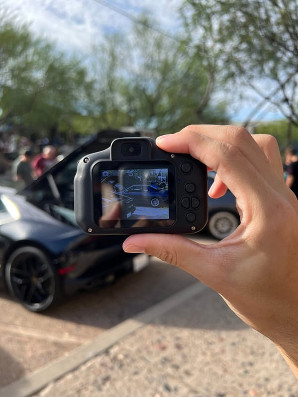 RetroCam Mini Camera – Digital Film Camera with Free Memory Card & Instant Phone Transfer