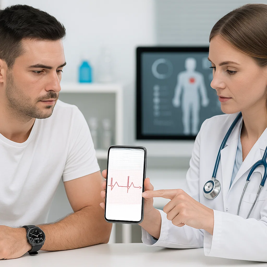 CardioSense – Medical ECG Smartwatch with Osram Sensor & 24/7 Health Monitoring