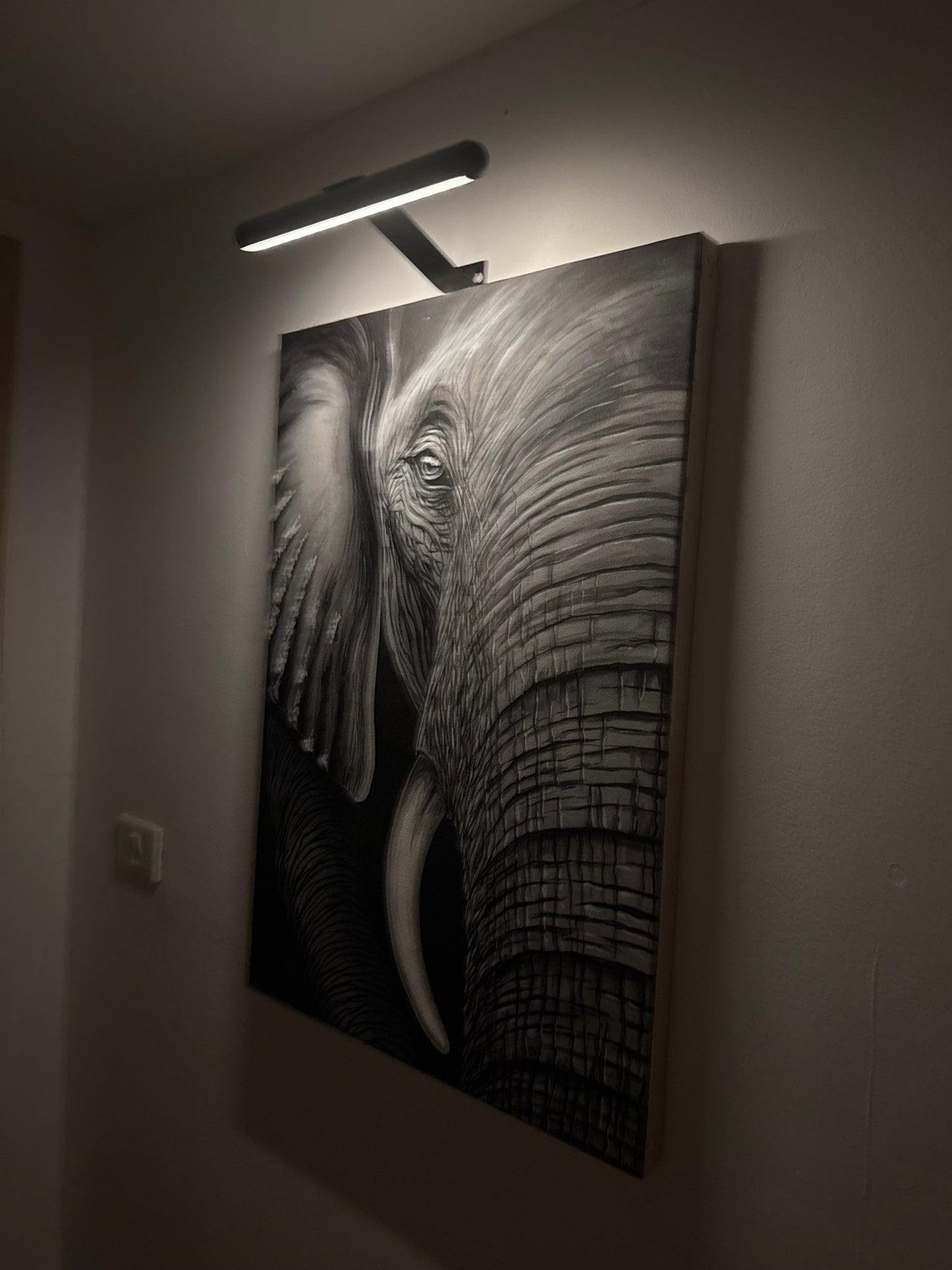 ArtGlow Wireless LED Picture Light – Rechargeable Wall Lamp with Remote & Adjustable Dimming