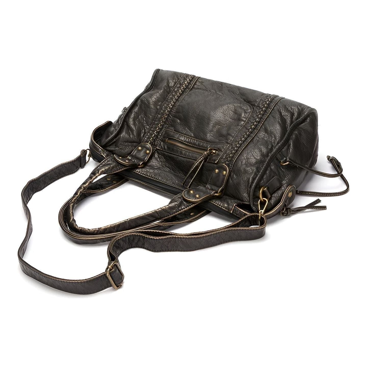 Genuine Leather Shoulder Bag – Elegant & Durable Handbag for Work and Everyday Use