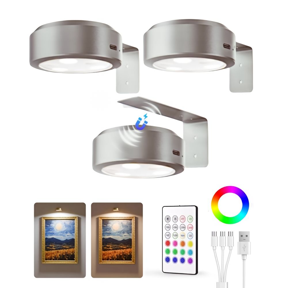 ArtLume | Wireless Rechargeable LED Spotlights for Picture & Artwork Lighting