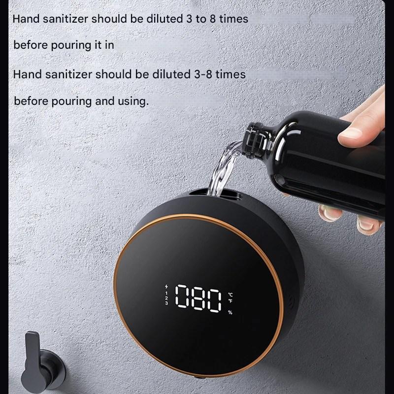 Cleon 5-in-1 Smart Automatic Soap Dispenser with LED Display – Touchless, Rechargeable & Wall-Mountable