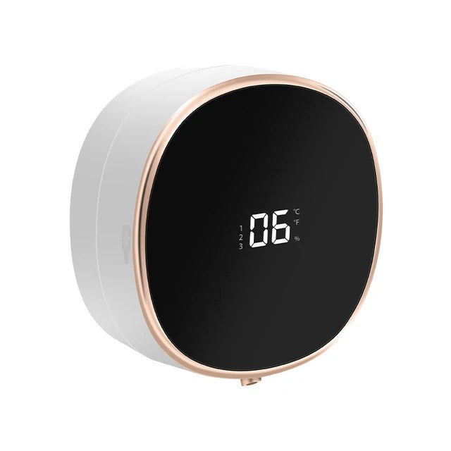 Cleon 5-in-1 Smart Automatic Soap Dispenser with LED Display – Touchless, Rechargeable & Wall-Mountable