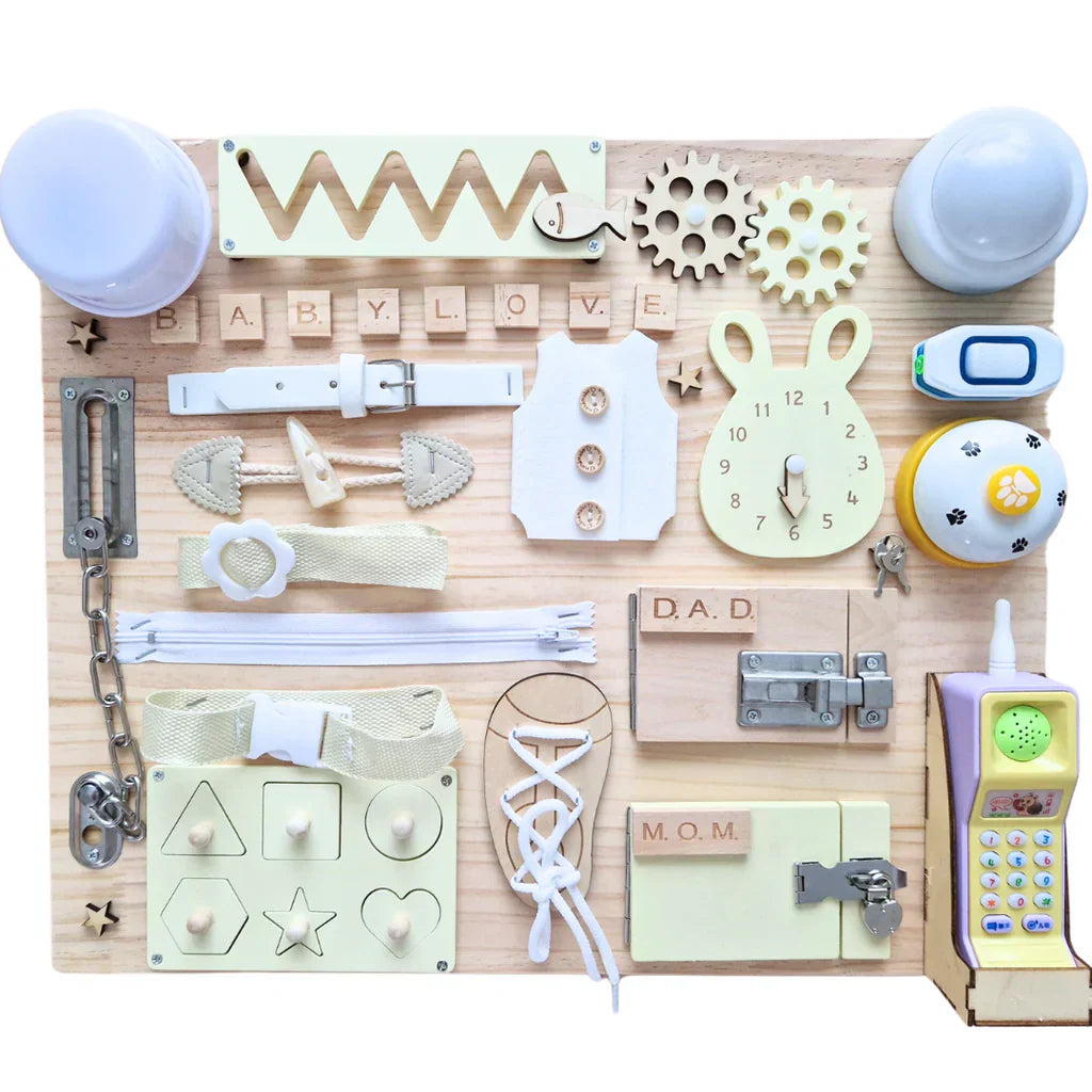 PlayDomus – Educational Activity Board with Drawing Table for Kids
