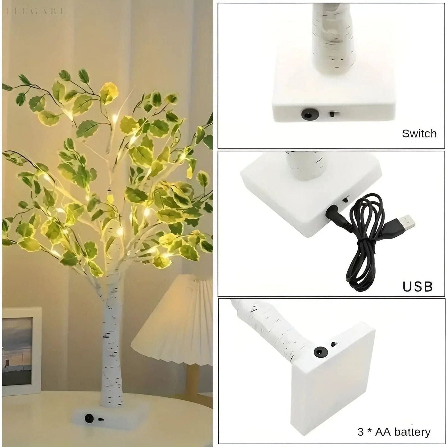 BrightTree LED Lamp – Illuminated Tree Light for Home Décor and Ambient Lighting